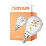 Osram Vintage 1906 LED Classic Slim E14 Päärynä Filament Kirkas 4.6W 470lm - 927 Erittäin Lämmin Valkoinen | Paras Värintoisto - Himmennettävä - Korvaa 40W