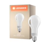 Ledvance Classic LED E27 Päärynä Filament Matta 18W 2452lm - 827 Erittäin Lämmin Valkoinen | Himmennettävä - Korvaa 150W