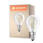 Ledvance Classic LED E14 Päärynä Filament Kirkas 2.5W 250lm - 827 Erittäin Lämmin Valkoinen | Korvaa 25W