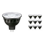 Monipakkaus 10x Philips Master LED Kohdevalaisin GU5.3 MR16 6.7W 440lm 60D - 930 Lämmin Valkoinen | Paras Värintoisto - Himmennettävä - Korvaa 35W