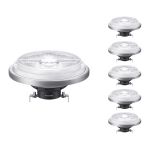 Monipakkaus 6x Philips MASTER LED Kohdevalaisin G53 AR111 10.8W 600lm 40D - 927 Erittäin Lämmin Valkoinen | Paras Värintoisto - Himmennettävä - Korvaa 50W
