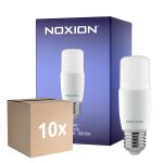 Monipakkaus 10x Noxion Stick LED E27 Matta 9.5W 950lm - 830 Lämmin Valkoinen | Korvaa 68W