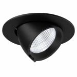 Noxion LED Kohdevalaisin Forza V2 Aluminium Musta 36W 4100lm 36D - 930-940-957 CCT | 160mm - Odetnij 145mm - Paras Värintoisto