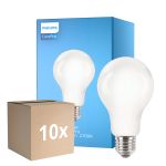 Monipakkaus 10x Philips Corepro LED Lamppu E27 Päärynä Matta 13W 2000lm - 827 Erittäin Lämmin Valkoinen | Korvaa 120W