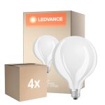 Monipakkaus 4x Osram Classic LED E27 Globe Filament Matta 17W 2452lm - 827 Erittäin Lämmin Valkoinen | Korvaa 150W