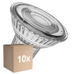 Monipakkaus 10x Ledvance LED Kohdevalaisin GU10 PAR16 6.1W 575lm 36D - 940 Kylmä Valkoinen | Paras Värintoisto - Himmennettävä - Korvaa 80W