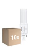 Monipakkaus 10x Philips CorePro PL-C LED 360D 5.9W 850lm - 830-840-865 CCT | 2-Nastaa - Korvaa 13W