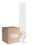 Monipakkaus 10x Philips PL-S 9W - UV-C | 2-Nastaa