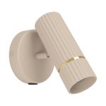 Eglo Seinävalaisin Caminia Teräs Hiottu 4.7W 345lm - 830 Lämmin Valkoinen | IP20 - Sis. 1x GU10