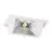 LED Alasvalo WallWasher Wally Keskikokoinen 26W 3000K 3700lm Harmaa | Lämmin Valkoinen