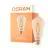 Osram Smart+ Mattamustaer E27 Edison Filament Kulta 6W 680lm - 824 Erittäin Lämmin Valkoinen | Himmennettävä - Via Smart Device Only- Korvaa 60W