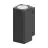 Ledvance Seinävalaisin Urban Vario Aluminium Musta Up & Down 27W 2700lm - 830-840 CCT | IP65 - Dali Himmennettävä