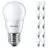 Monipakkaus 10x Philips Corepro LED Lustre E27 Pallo Matta 7W 806lm - 827 Erittäin Lämmin Valkoinen | Korvaa 60W