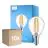 Monipakkaus 10x Philips Corepro LED Lustre E14 Pallo Filament Kirkas 6.5W 806lm - 827 Erittäin Lämmin Valkoinen | Korvaa 60W