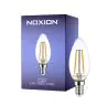 Noxion Lucent LED E14 Kynttilä Filament Kirkas 2.5W 250lm - 827 Erittäin Lämmin Valkoinen | Himmennettävä - Korvaa 25W