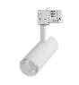 Noxion LED Tracklight 3-Vaihe Ecowhite Aluminium Valkoinen 10W 920lm 36D - 840 Kylmä Valkoinen