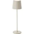 Brilliant Pöytävalaisin Kaami Metalli- Muovi- Beige 2W 310lm - 830 Lämmin Valkoinen | 100mm - IP44 - Ulkona - Himmennettävä 