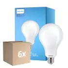 Monipakkaus 6x Philips Corepro LED Lamppu E27 Päärynä Matta 23W 3452lm - 840 Kylmä Valkoinen | Korvaa 200W