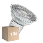 Monipakkaus 10x Ledvance LED PAR16 GU10 Heijastin 7W 750lm 36D - 840 Kylmä Valkoinen | Korvaa 80W