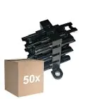 Monipakkaus 50x Noxion GST - Yhteensopiva Distributor - 1 Uros + 5 Nainen - 3 pole 1,5mm2