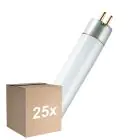 Monipakkaus 25x Osram Lumilux T5 Short EL T5 8W - 840 Kylmä Valkoinen| 29cm 