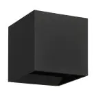Eglo Seinävalaisin Calpi 3 Aluminium Musta Up & Down 2.8W 420lm - 830 Lämmin Valkoinen | IP54