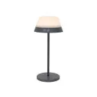 Eglo Pöytävalaisin Meggiano Harmaa 1W 170lm - 830 Lämmin Valkoinen | IP54 - Touch Himmennettävä