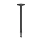 Eglo Maapiikki Valo Dreoli Solar Musta 8W 1030lm - 830 Lämmin Valkoinen | IP65 - Liiketunnistin