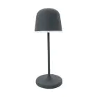 Eglo Pöytävalaisin Mannera-S Aluminium Musta 1W 170lm - 825-830-840 CCT | IP54 - Touch Himmennettävä - USB-C